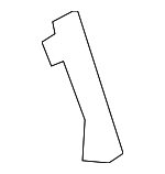 55372804AA - Body: Inner Aper Panel Anchor Plate for Dodge: Ram 1500, Ram 2500, Ram 3500 | Ram: 1500, 1500 Classic, 2500, 3500 Image