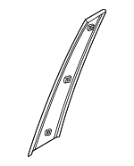 83250XA000 - Body: Front Applique for Kia Image