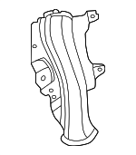 2544707900 - : Outer Bracket for Mercedes-Benz Image