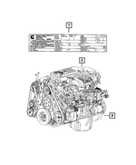 R8310896AA - 6.7L Turbo Diesel; Engine: Complete Engine, Remanufactured for Mopar Image