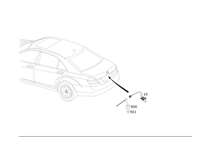 375456528 - Electrical System: Plug for Mercedes-Benz Image image