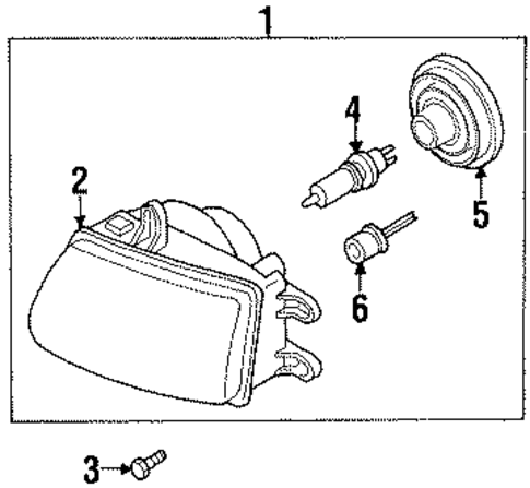 Bulbs - Chassis for 2004 Isuzu Rodeo #0