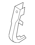 89AA6S8510NNB - Body: Seat Back Recliner Adjustment Mechanism Cover for Hyundai Image