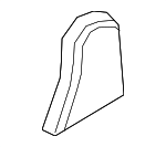 89A54S8500NNB - Body: Seat Frame Trim Panel for Hyundai Image