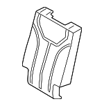 89A45S8530 - Body: Seat Back Pad for Hyundai: Palisade Image