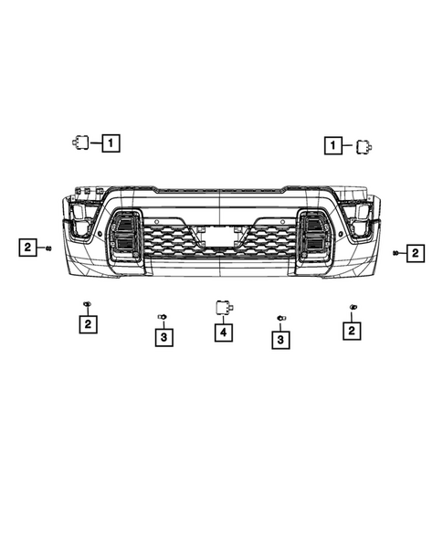 Front Bumper and Fascia for 2026 Jeep Cherokee #1