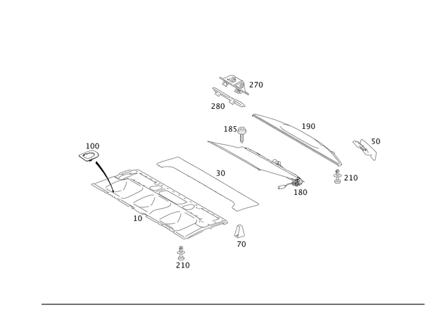 2216901130 - Panelling: Cover for Mercedes-Benz Image image