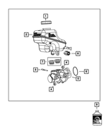 68048549AB - Brakes: Brake Master Cylinder Reservoir for Mopar Image