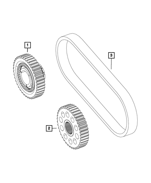 Gear Train for 2023 Ram 1500 #6