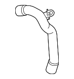 LX6Z8A577S - Cooling System: Upper Hose for Ford Image