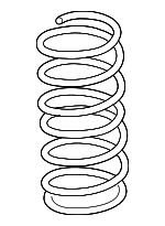 4111182Z30 - Suspension: Spring for Suzuki Image