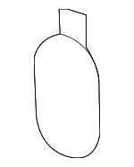 5GM86335982V - Body: Center Console Cap for Volkswagen: Golf, Golf Alltrack, Golf SportWagen, GTI Image