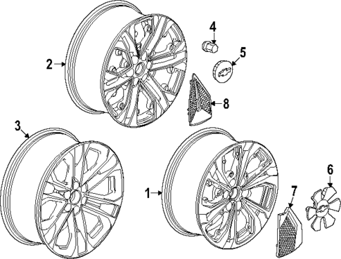 Wheels for 2024 Chevrolet Blazer EV #0