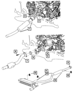 5181159AA - : Catalytic Converter Gasket for Mopar Image