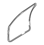 8663781 - Body: Door Weather-strip for Volvo: S80 Image