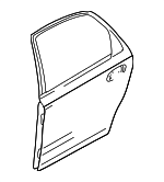 30649112 - Body: Door Shell for Volvo: S80 Image