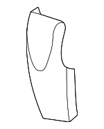 64321S03300ZZ - Body: Wheelhouse Front Extension for Honda: Civic Image