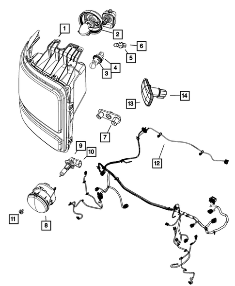 Lamps-Interior and Exterior for 2011 Dodge Nitro #0