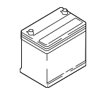 27515001 - Electrical: Battery for Hyundai: Accent, Elantra, Sonata Image