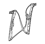 80720EZ00A - Body: Window Regulator for Nissan: TITAN, TITAN XD Image