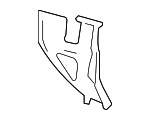 15840939 - Body: Anchor Plate for Chevrolet: Express 1500, Express 2500, Express 3500, P30 | GMC: Savana 1500, Savana 2500, Savana 3500 Image