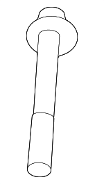 30640924 - Suspension: Lower Control Arm Front Bolt for Volvo Image