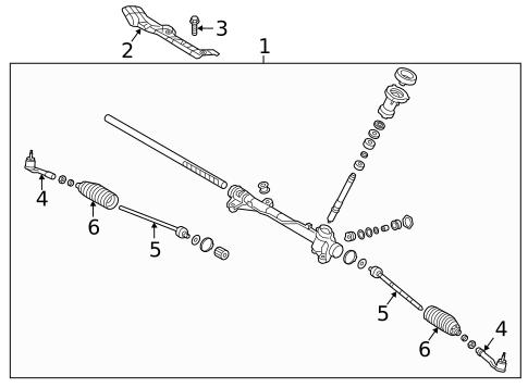 Steering Gear & Linkage for 2021 Hyundai Venue #0