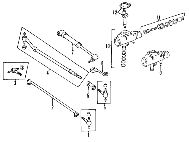 52006592 - Steering: Steering Drag Link for Mopar Image