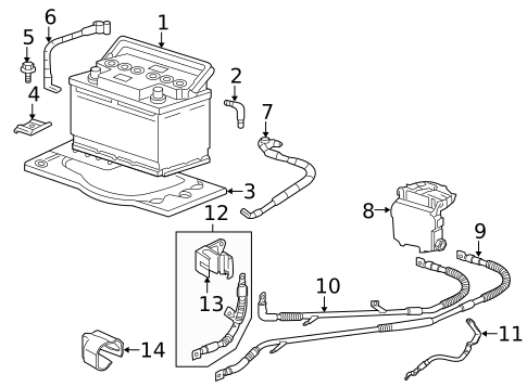 Battery for 2007 Porsche 911 #0