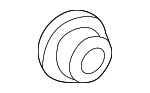 9017905061 - Electrical: Headlight Mounting Nut for Toyota Image