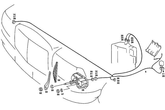 1238200442 - : Electric Motor for Mercedes-Benz Image