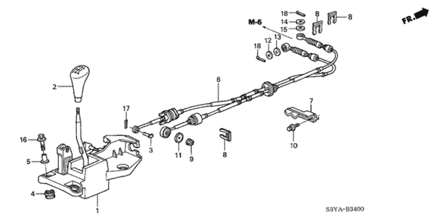 Shift Lever for 2005 Honda Insight #0