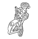 6L903143S - Electrical: Alternator Bracket for Audi Image