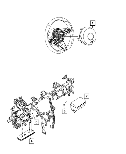 Air Bags for 2025 Dodge Hornet #1