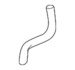 9044517069 - Cooling System: Outlet Hose for Scion: tC | Toyota: Avalon, Camry, Sienna, Solara Image