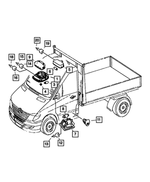 1RU10NCVAA - Electrical: Front Combination Lamp for Mopar Image