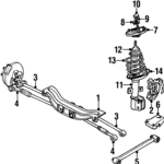 10329695 - Suspension: Ft Lateral Rod for Pontiac: Grand Prix Image