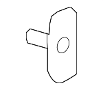 4B9886817A - Body: Pivot for Audi: A4, A4 Quattro, A6, A6 Quattro, Allroad Quattro, RS4, S4, S6 Image