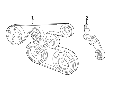Belts & Pulleys for 2003 Toyota Matrix #0
