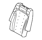 AE9Z7466800B - Body: Seat Back Pad for Lincoln: MKT Image