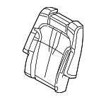 DE9Z7466600AA - Body: Seat Back Cover for Lincoln: MKT Image