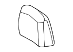DE9Z74501A04AB - Body: Headrest Cover for Lincoln: MKT Image