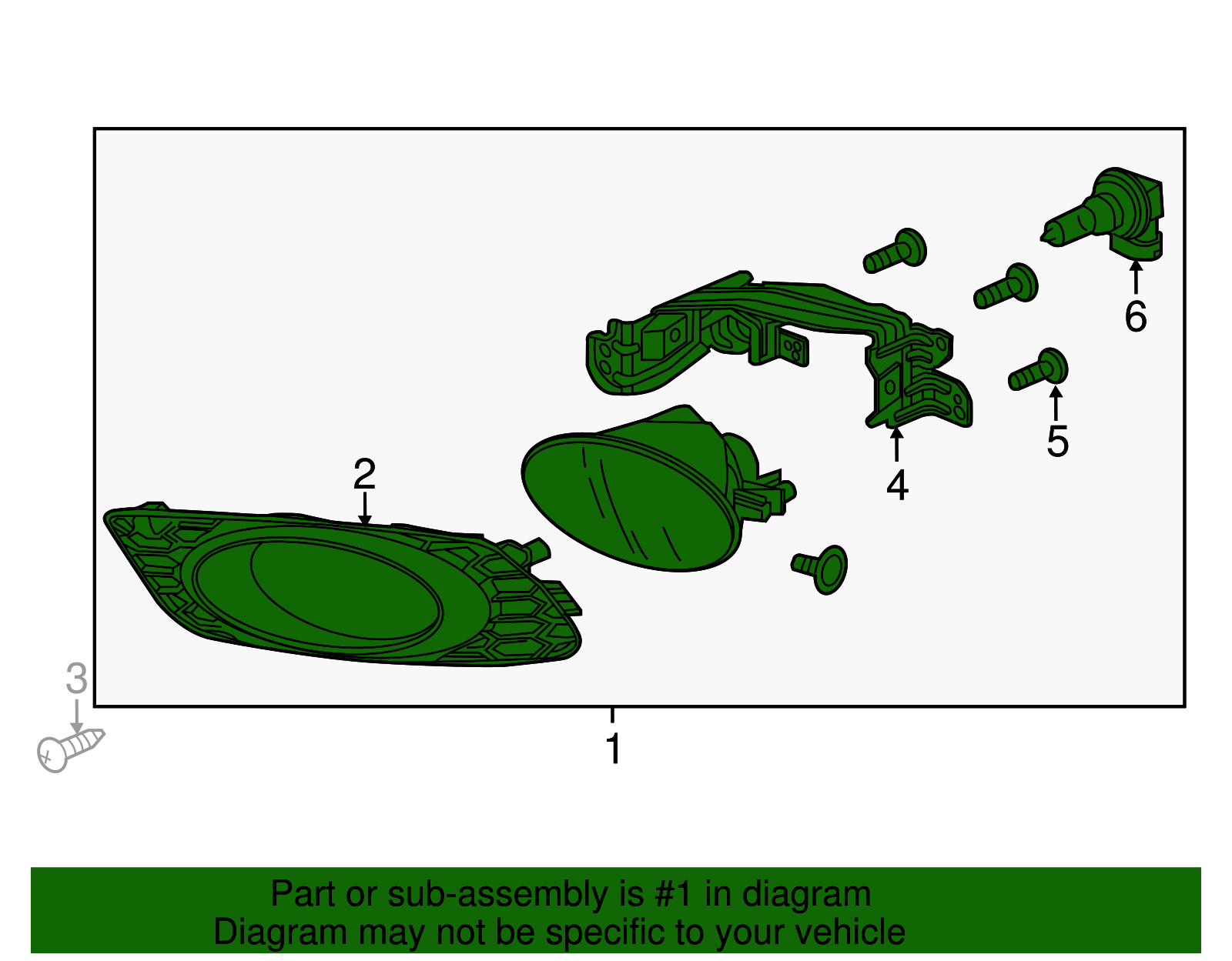 33900TR7A01 Fog Lamp Assembly 2012 Honda Civic Honda Parts Online