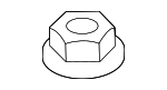 MU000567 - Suspension: Lower Control Arm Nut for Mitsubishi Image