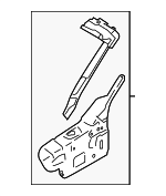 GR3Z7651186B - Body: Windshield Pillar Reinforced for Ford: Mustang Image