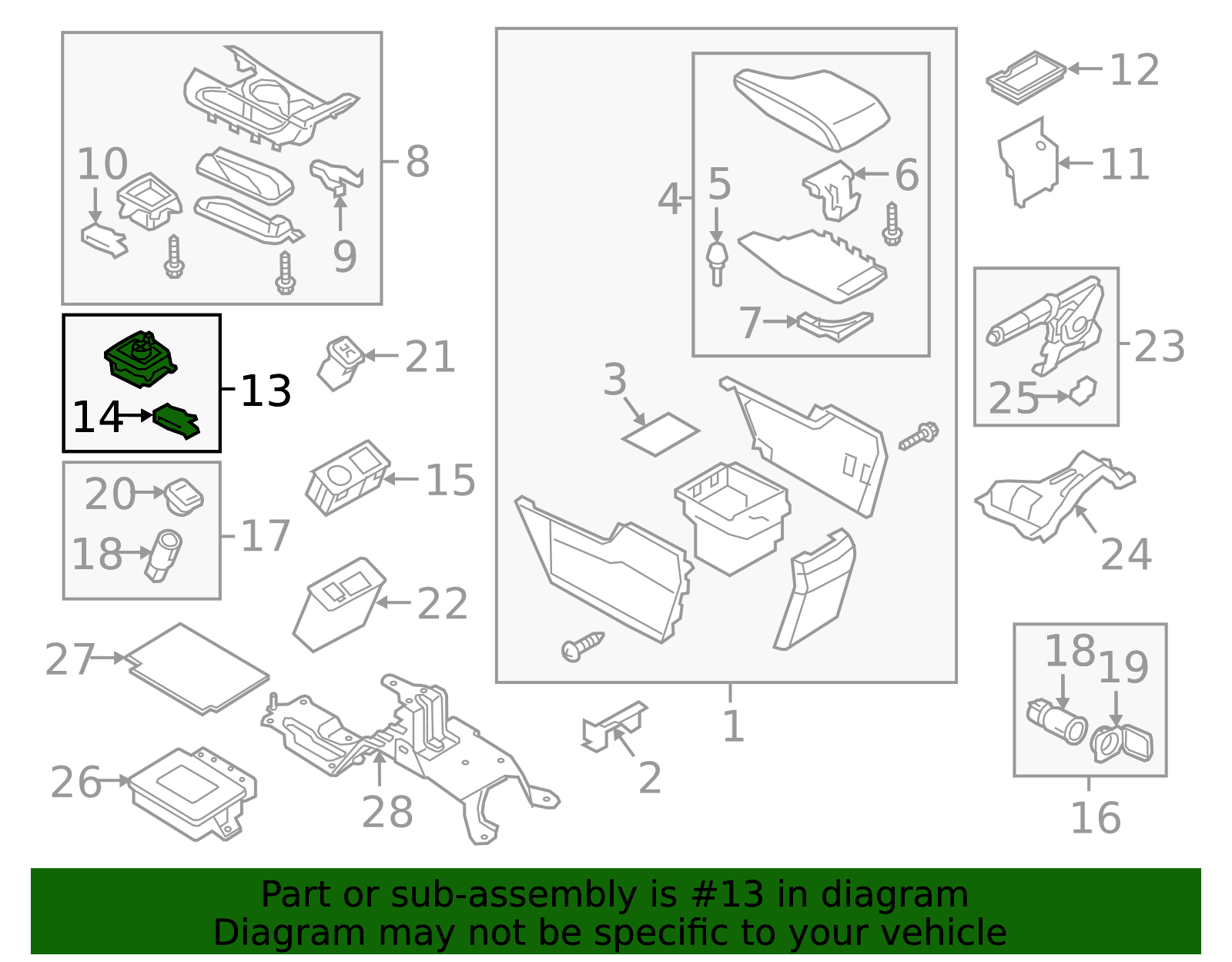 BHN1-66-CM0D - Switch Command | Mazda Parts Factor