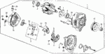 31105PZ1003 - Engine: HOLDER ASSY., BRUSH for Honda Image