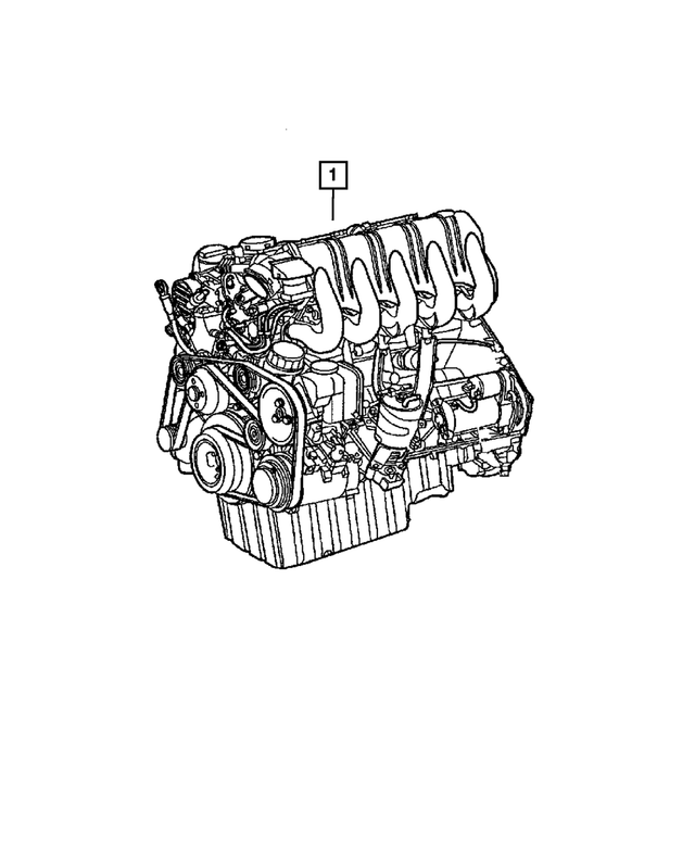 « R2527513AA –  : Complet Moteur pour Mopar Image »