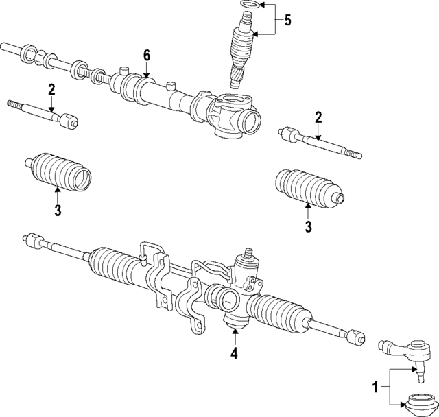 565003W000 - : Steering Gear for Kia Image