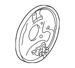 4704342014 - Brakes: Backing Plate for Toyota Image